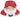Vaso in resina Babbo natale piccolo