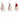 Babbo natale in ceramica