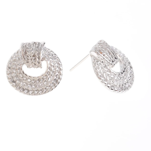 Orecchini nodo color Argento