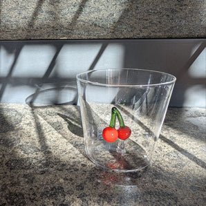 Set 2 Bicchieri ciliegie collezione Fruit & Flower