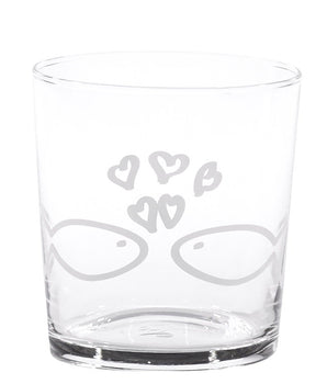 Bicchiere pesciolini innamorati