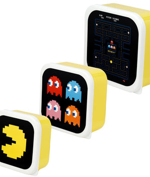 Set di 3 contenitori Pac Man