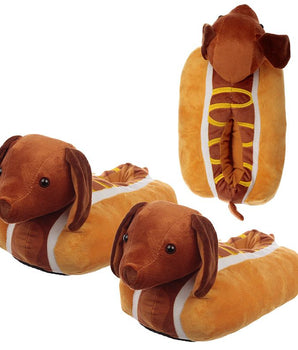 Pantofole Bassottino hot dog